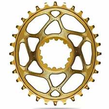 absoluteBLACK Oval Chainring for SRAM. Gold