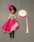 1996 French Barbie Dolls Of The World 2nd Edition Doll Cancan Dress Oob 16499