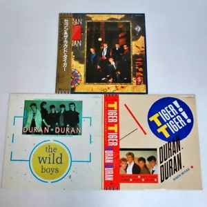 Duran Duran Lot of 3 Seven And The Ragged Tiger Vinyl Record Dance Pop Japan - Imagen 1 de 7