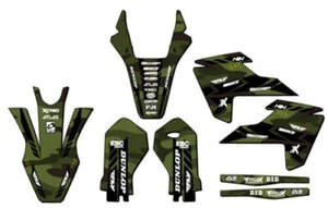 2020-2023 TC 50 APACHE Green Senge Graphics Kit Compatible with Husqvarna - Picture 1 of 10