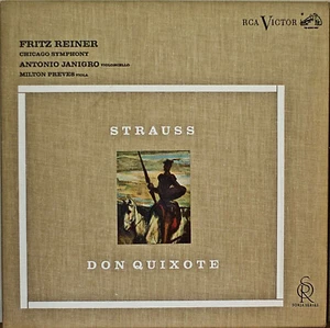 R. STRAUSS: Don Quixote-NM1961LP MONO REINER/CSO SORIA SERIES /w ART BOOK - Imagen 1 de 1