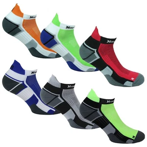 Norfolk Running Microfiber Cushioned Low Cut w/ Back Tab Men's Sock Style:OWENS - Picture 1 of 9