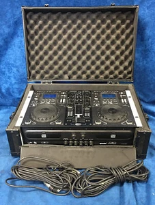 Consola de mezcla de karaoke Gemini CDM-3700G doble con estuche - Imagen 1 de 12