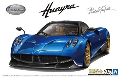 2016 Pagani Huayra Pacchetto Tempesta 1:24 Plastic Model Kit AOSHIMA - Immagine 1 di 4
