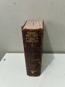 Federico Garcia Lorca Obras Completas Aguilar Cuarta Edicion 1962 Spanish - Picture 1 of 9