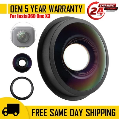 Replacement Camera Lens For Insta360 X3 Repair Parts Accessories 100% NEW