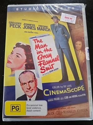 The Man In The Gray Flannel Suit (DVD, 1956) Brand New & Sealed Region 4 - Image 1 of 2