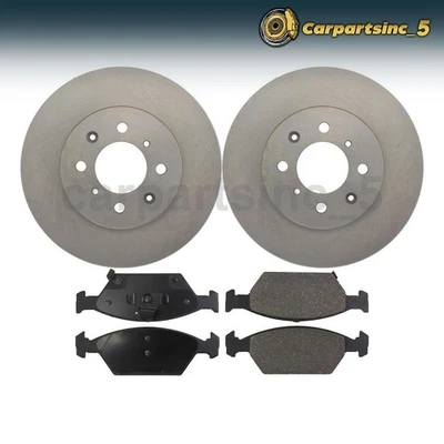Brake Rotor Brake Pad Front 3PC for Honda City 1.5L 2010 2011 2012 2013 2014 - Image 1 of 4