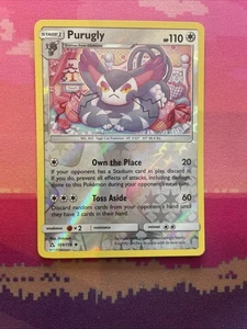 Pokemon Karte Purugly Ultra Prisma Reverse Holo 109/156 Near Mint  - Bild 1 von 2