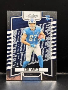 Sam LaPorta 2023 Absolute #115 ROOKIE CARD Detroit Lions Base - Picture 1 of 2