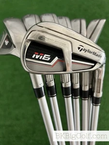 Taylormade M6 Iron Set 5-A / Fubuki TM6 Stiff Graphite - Picture 1 of 10