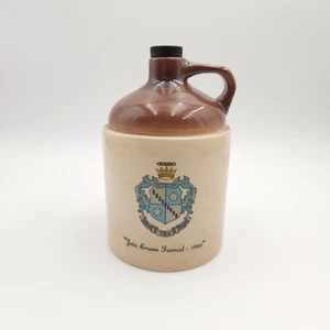 1964 Zeta Tau Alpha "Zeta Brown Formal" Whiskey Jug Fraternity Sorority Alumni - Picture 1 of 12