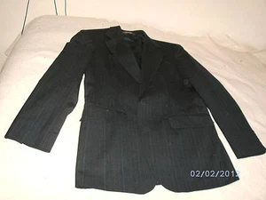 EXECUTIVE COLLECTION brand/black suit jacket/LG MENS/38 - Picture 1 of 2
