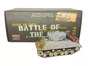 RARE! CORGI CC51017 M4A3E8 SHERMAN "BLOCKBUSTER" US BATTLE OF THE BULGE 1/50 ♤5 - Picture 1 of 13