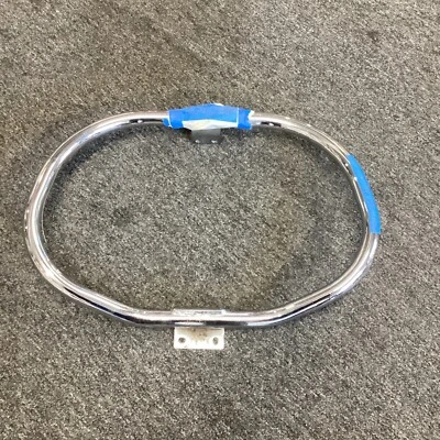 Harley-Davidson 2005 X1200 Sportster protector de motor cromado con herrajes Foto 1 de 4