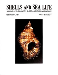 1984 Shells and sea life. A monthly publications on mollusks and marine life. - Imagen 1 de 2