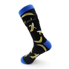 Fashion Men Women Socks Combed Cotton Animal Fruit Bird Breathable Joyous Socks