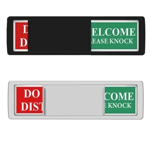 Do Not Disturb Privacy Slider Sign Vacant In Use Door for Home and Office - Picture 1 of 10