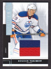 2014-15 UD Premier Rookies Silver Spectrum #R14 Bogdan Yakimov Jersey 047/125