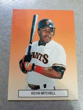 Kevin Mitchell San Francisco Giants 1989 Premier Player #8 EX