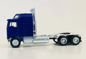 KENWORTH K100 TRUCK XL Chrome chassis BLUE Cabover HO 1/87 Scale HERPA 35260 - Picture 1 of 1