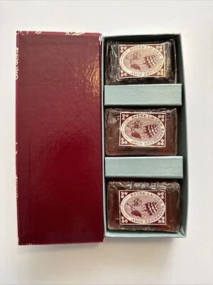 Lot of 3 Estee Lauder Raspberry Hand Soap Bar NEW SEALED Vintage With Box Rare - Image 1 of 4