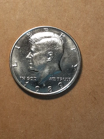 1989 D KENNEDY HALF DOLLAR Cover
