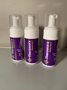3 Lot Of Theraworx Bottles-Protect 3.4 Fl Oz - Picture 1 of 4