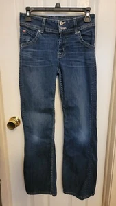 Hudson Signature Bootcut  Womens Size 28 Blue Denim Mid Rise Jeans Pre-owned  - Picture 1 of 10