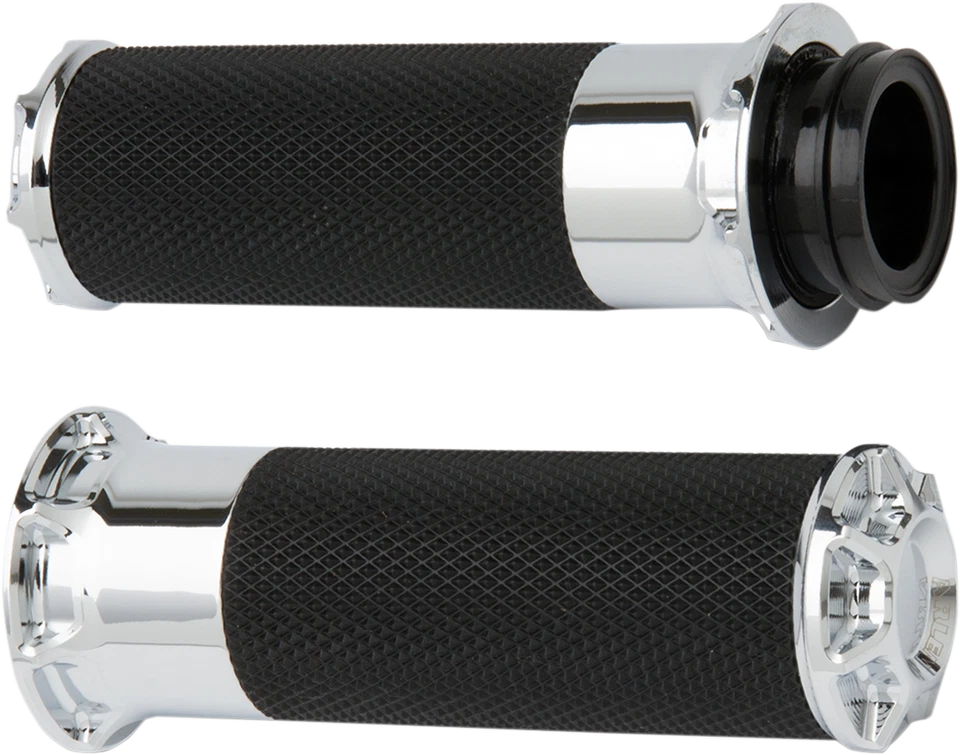 Empuñaduras Arlen Ness Cable Style Fusion Series Cromo Biselado 07-330 Foto 1 de 1