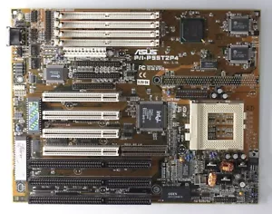 Socket 7 motherboard - ASUS P/I-P55T2P4 - Intel 430HX - TESTED - Picture 1 of 2