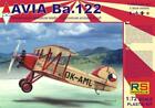 RS MODELS 1/72 AVIA BA.122 WITH CASTOR, POLLUX