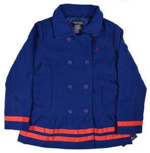 Nautica #7288 NEW Girl's Button/Zipper Front Long Sleeve Jacket MSRP $79.50 - Picture 1 of 2
