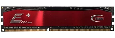 Team Elite 8GB (1x8GB) PC3-12800 DDR3-1600 Gaming TED38G1600HC11BK - Image 1 of 2