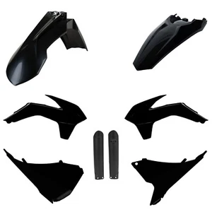 Kit plastica KTM EXC EXCF 2020 - 2023 con protezioni forcella NERO - Foto 1 di 1