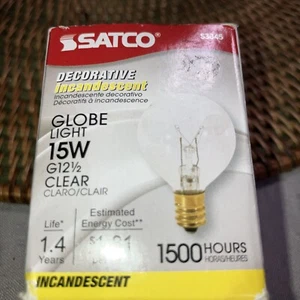 10 Pack - REPLACEMENT BULBS FOR SATCO S3845 15W 120V - Picture 1 of 6