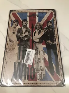The Who “The Band” 8x12 Metal Sign - Picture 1 of 3