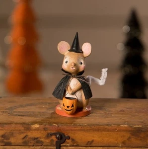 Bethany Lowe Halloween Little Witchy Mouse Halloween Figur ML3095 Hexe - Bild 1 von 2