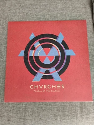 Chvrches – The Bones Of What You Believe vinyl 2013 180g 1st US press Glassnote - Image 1 of 4