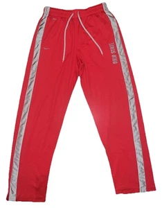 Ohio State Buckeyes Pants Mens Small Red Nike FIT DRY Warm Up NCAA Football - Picture 1 of 11