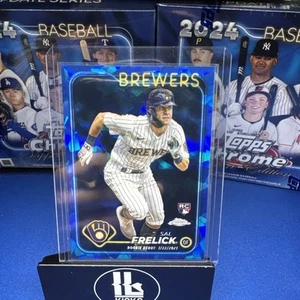 2024 Topps Chrome Update Series Sapphire Edition - Rookie Debut Sal Frelick RC - Picture 1 of 2