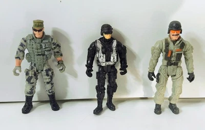 2014 Chap Mei Soldier Force 3,75" figura de acción - Comandante de las Fuerzas Especiales Suelto Foto 1 de 2