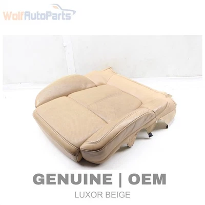 Porsche Macan 95B 2016-2024 - Cojín inferior asiento inferior delantero izquierdo (cuero) Foto 1 de 4