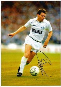 CLIVE ALLEN - Signed 12x8 Photograph - SPURS - Picture 1 of 1