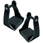 Comfortable and Safe Horse Riding with 2pcs Plastic Stirrup and Foam Pedal