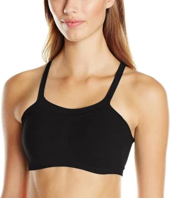 NWT Hanes Ultimate Bandini Wire Free Sports Bra Size XS $30 MSRP - Image 1 of 4