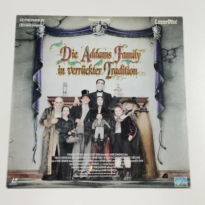 Die Addams Family in verrückter Tradition - 1994 Laser Disk Disc - LD LaserDisk - Bild 1 von 4