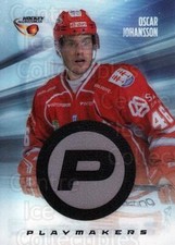2013-14 Swedish Hockey Allsvenskan Playmakers #10 Oscar Johansson