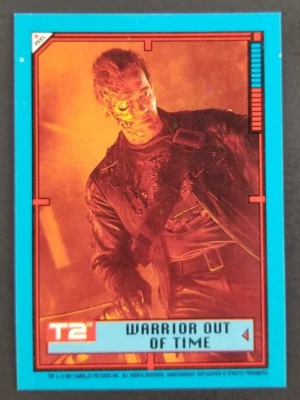 T2 Terminator 1991 Warrior Out of Time Topps Sticker Card #30 (NM) - Image 1 of 2