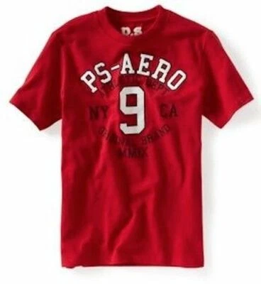 AEROPOSTALE KIDS T-SHIRT BOYS PS GRAPHIC LOGO AERO SELECT SHIRT SIZE 4-14 NWT - Image 1 of 2
